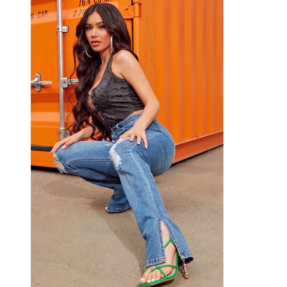 Split Jeans - image 1